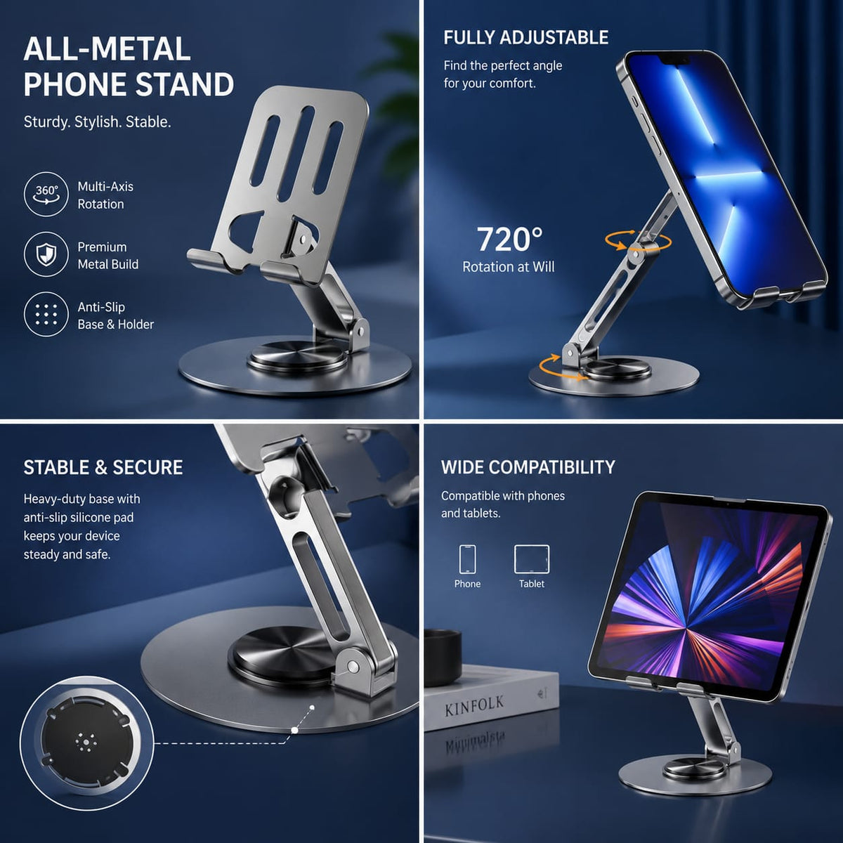 Metal Mobile Stand