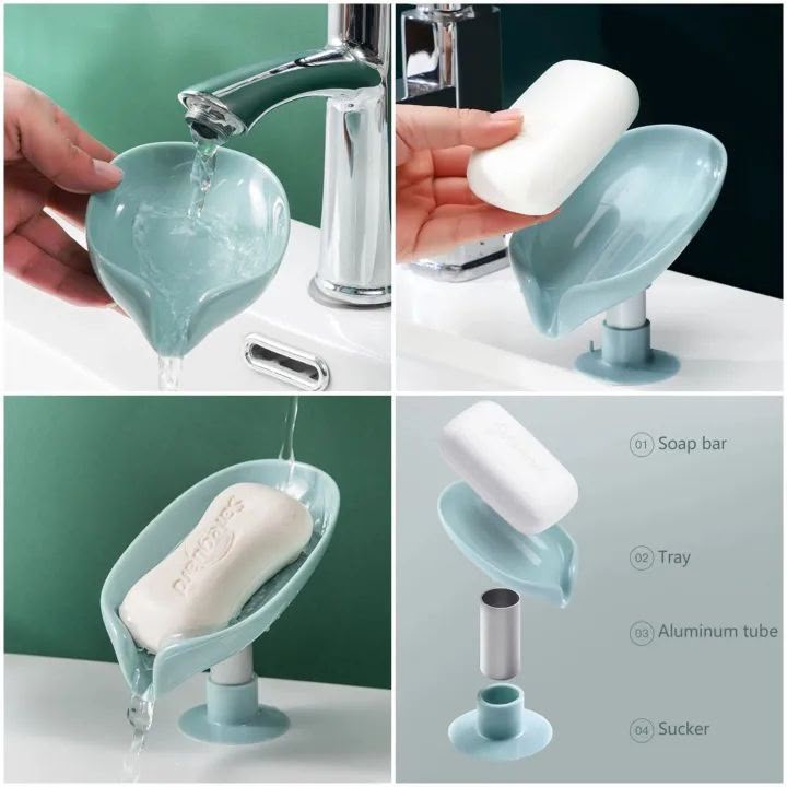 Leaf Shape Hydraulic Soap Holder