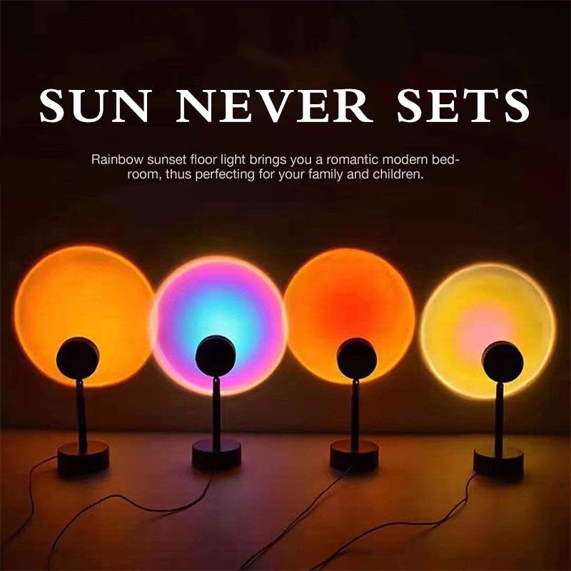 Sunset Three Shaded Lamp