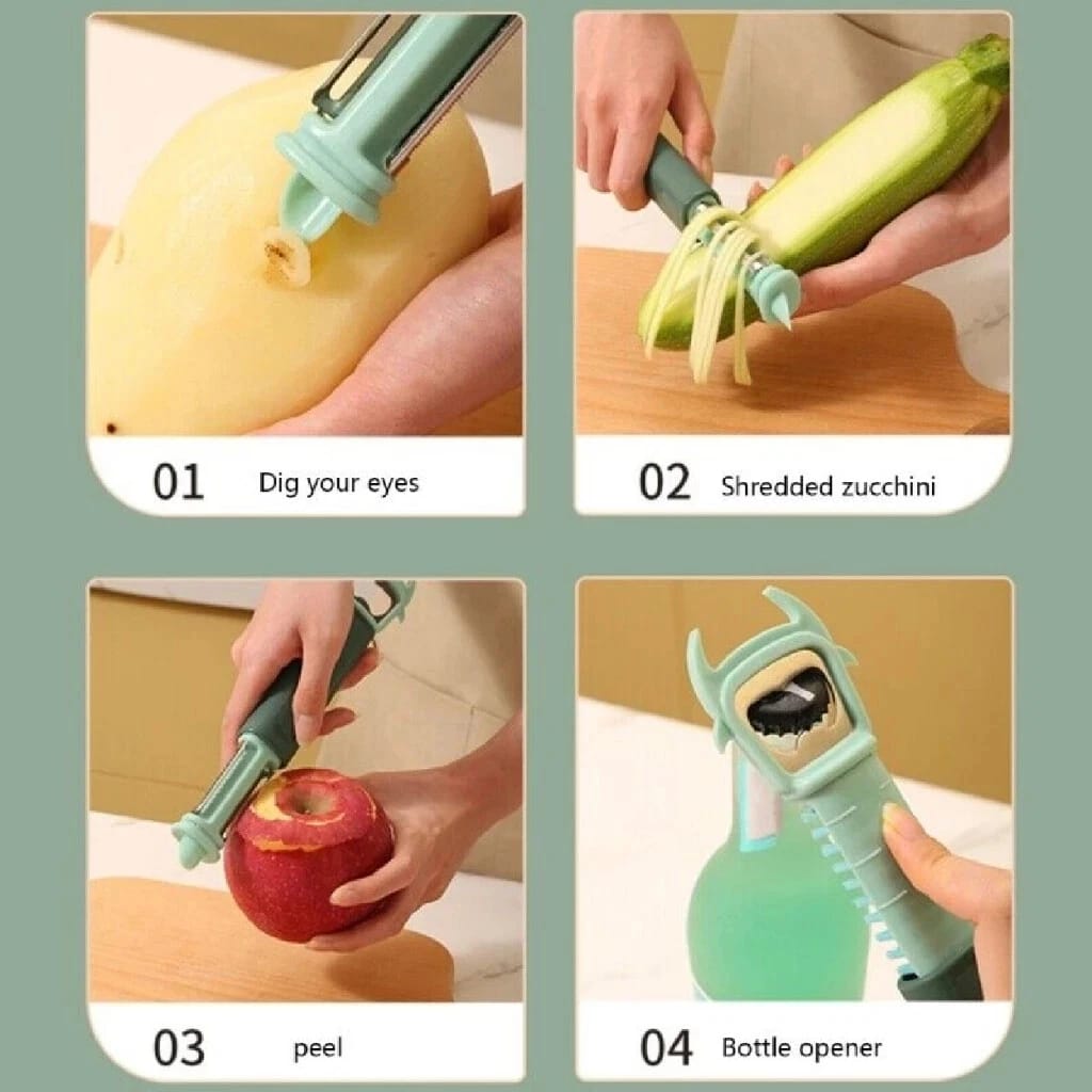 7-in-1 Multi-Functional Peeler