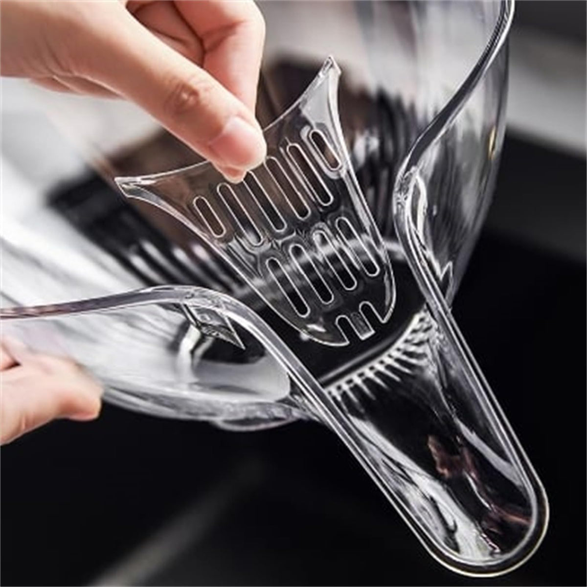 Multi-Functional Drain Basket With Funnel