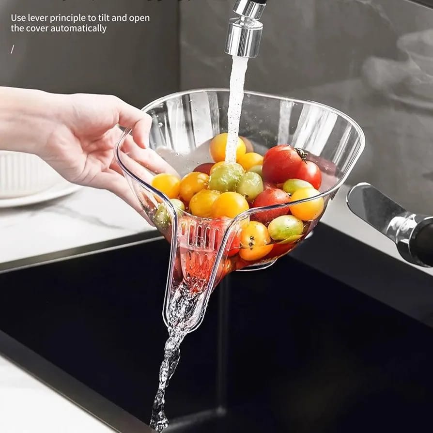 Multi-Functional Drain Basket With Funnel