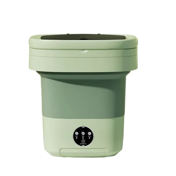 Portable Folding Mini Washing Machine with Dryer