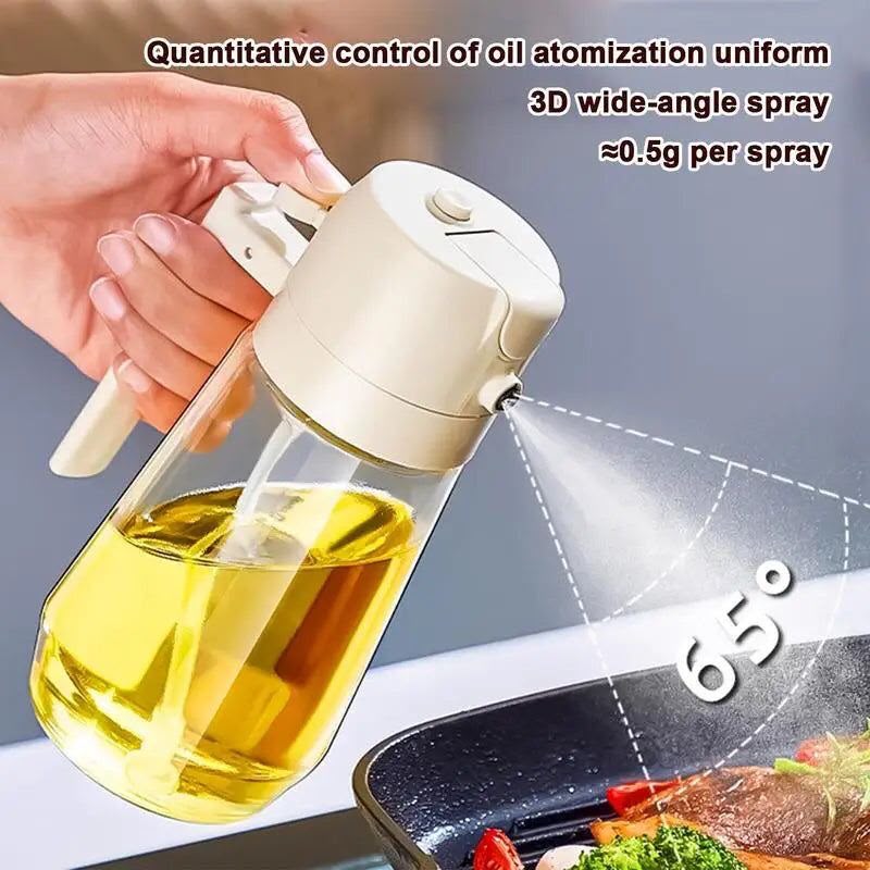 2 in 1 oil spray bottle