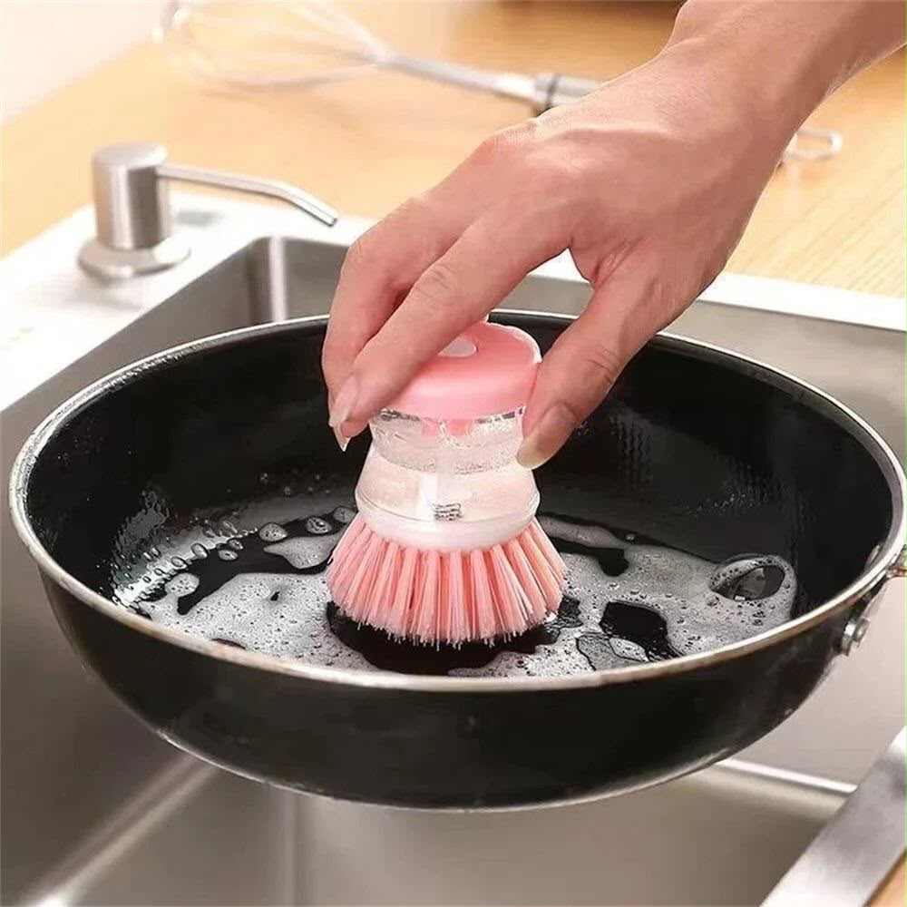 Kitchen Liquid Dish Cleaning Brush